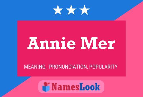 Annie Mer 名字海报