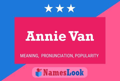 Annie Van 名字海报