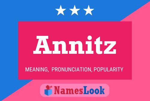 Annitz 名字海报