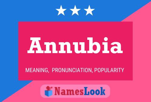 Annubia 名字海报