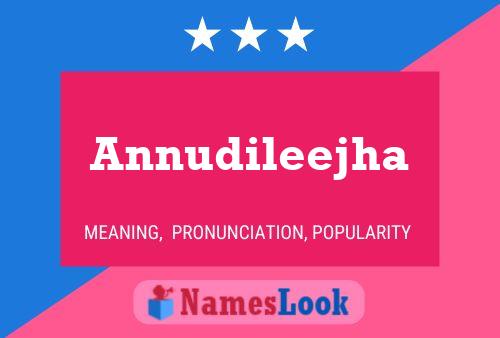 Annudileejha 名字海报