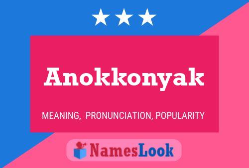 Anokkonyak 名字海报