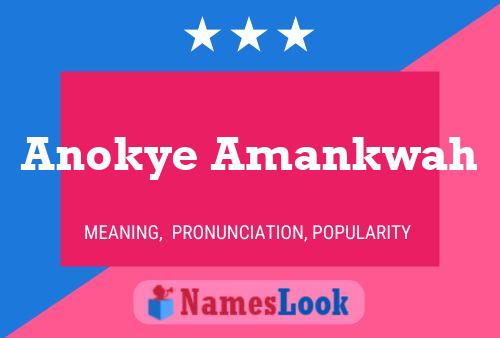 Anokye Amankwah 名字海报