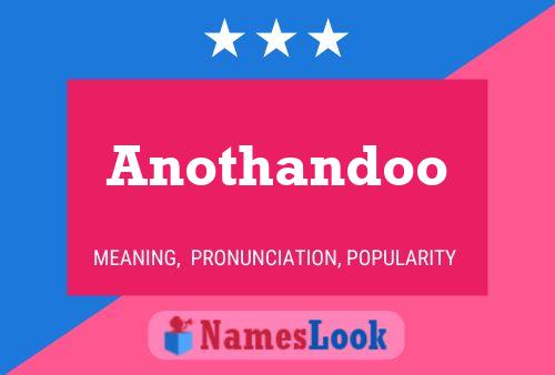 Anothandoo 名字海报