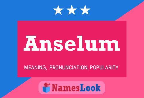 Anselum 名字海报