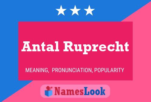 Antal Ruprecht 名字海报