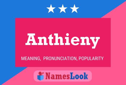 Anthieny 名字海报