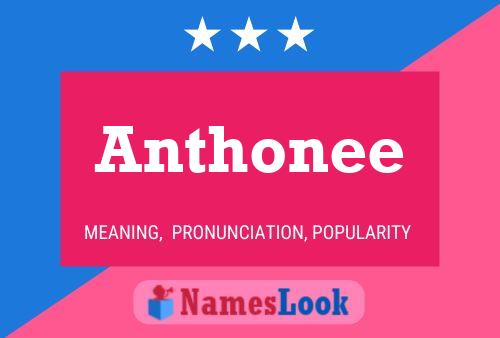 Anthonee 名字海报