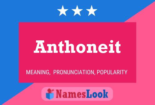 Anthoneit 名字海报