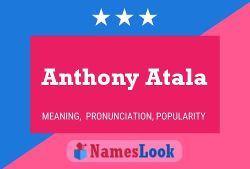 Anthony Atala 名字海报