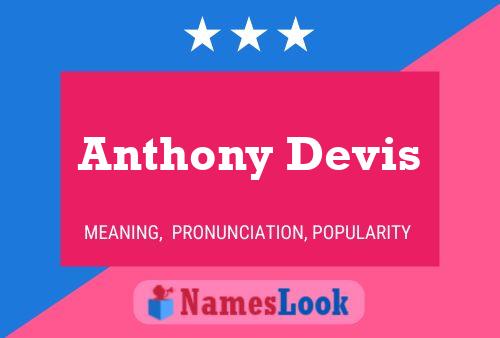 Anthony Devis 名字海报