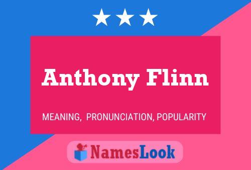 Anthony Flinn 名字海报