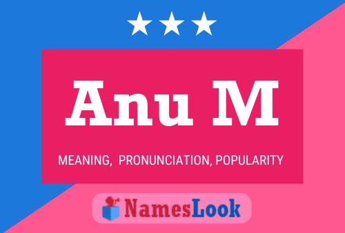 Anu M 名字海报