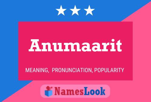 Anumaarit 名字海报