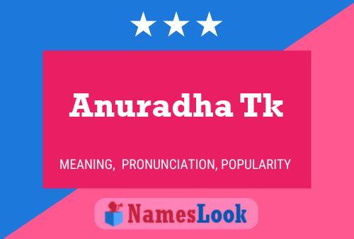 Anuradha Tk 名字海报