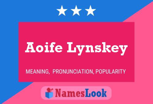 Aoife Lynskey 名字海报