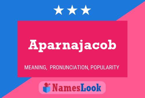 Aparnajacob 名字海报