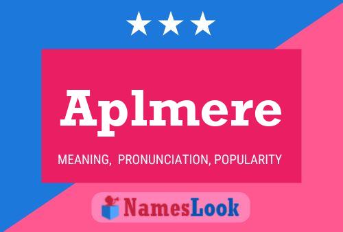 Aplmere 名字海报