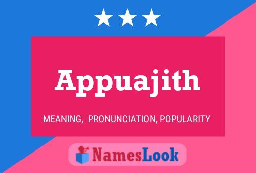 Appuajith 名字海报