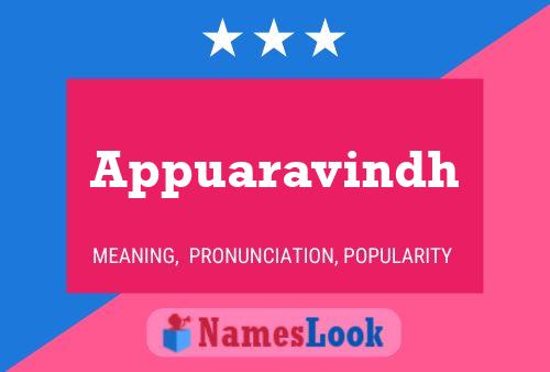 Appuaravindh 名字海报