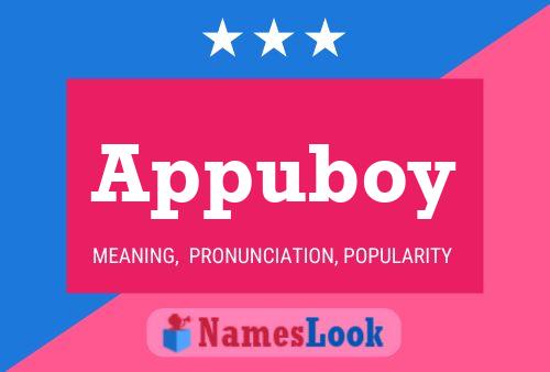 Appuboy 名字海报