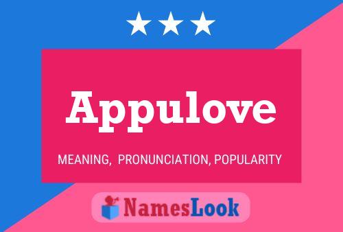 Appulove 名字海报