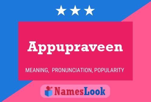 Appupraveen 名字海报