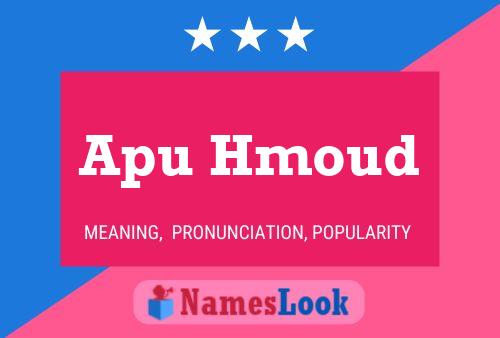 Apu Hmoud 名字海报