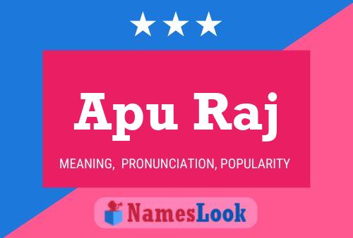 Apu Raj 名字海报