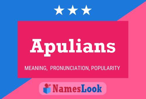 Apulians 名字海报