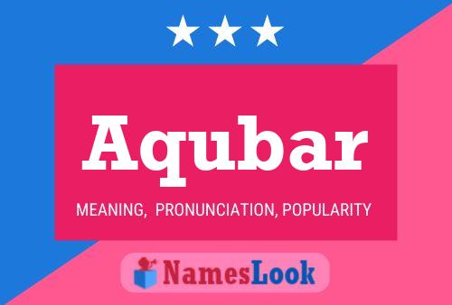 Aqubar 名字海报