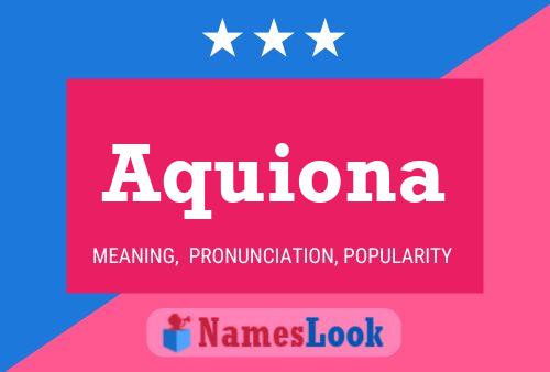 Aquiona 名字海报