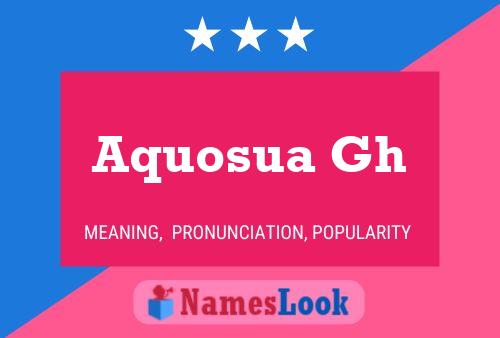 Aquosua Gh 名字海报