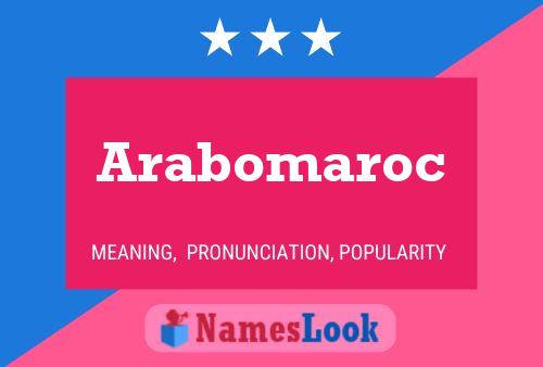 Arabomaroc 名字海报