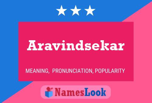 Aravindsekar 名字海报