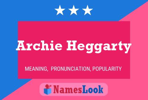 Archie Heggarty 名字海报