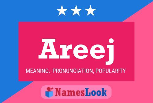 Areej 名字海报