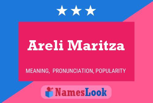 Areli Maritza 名字海报