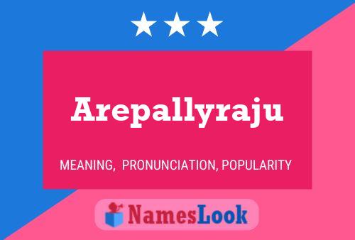 Arepallyraju 名字海报