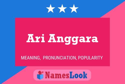 Ari Anggara 名字海报