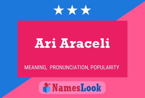 Ari Araceli 名字海报