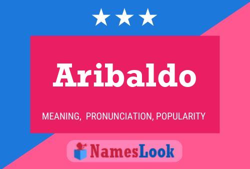 Aribaldo 名字海报