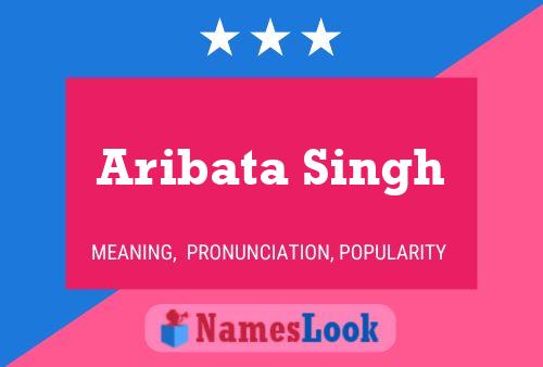 Aribata Singh 名字海报