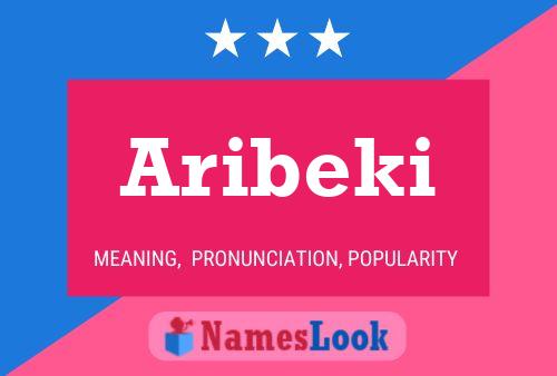 Aribeki 名字海报