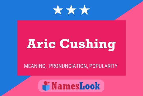 Aric Cushing 名字海报