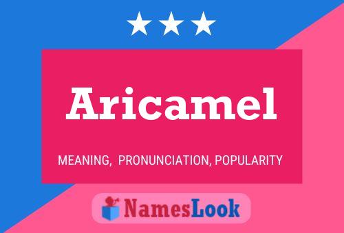 Aricamel 名字海报