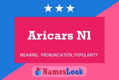 Aricars Nl 名字海报