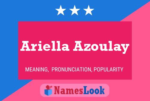 Ariella Azoulay 名字海报