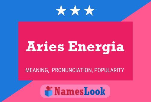 Aries Energia 名字海报