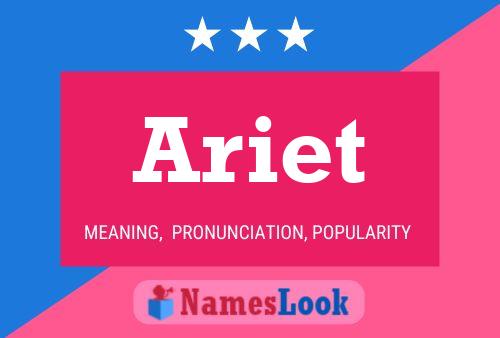 Ariet 名字海报